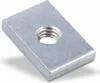 Nutenstein | Gewindeplatte 14x9x2,5 mm M4 Gewinde mittig | Produktbild-Vorschau 1