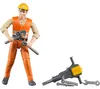 Bruder 60020 Bauarbeiter mit Zubehör Produktbild-Vorschau 2