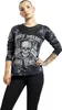 Rock Rebel by EMP Damen grau/schwarzes Langarmshirt mit Produktbild-Vorschau 4
