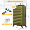 KESSER® Reisekoffer Hartschalen Koffer mit Zahlenschloss, Produktbild-Vorschau 2