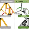 LUMILED Baustrahler LED mit Stativ 10000 lm Gesamtleistung Produktbild-Vorschau 5