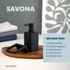 Distributeur de savon bremermann modèle SAVONA, avec Voir les images du produit 5