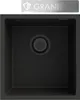 Granitan | Granitspüle - Spülbecken - 41x38,5 cm - Schwarz Produktbild-Vorschau 1