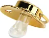 Ciuccio Baby Bling Golden clip lettera curva con Anteprima dell’immagine prodotto 5