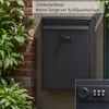 Theo&Cleo Briefkasten mit Zahlenschloss, anthrazit, Produktbild-Vorschau 5