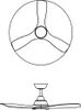 Philips Olas Deckenventilatorleuchte 32 W (Ventilator) + 24 Produktbild-Vorschau 3