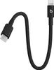 Apple MEQM4ZM/A Lightning-Kabel 0,2 m Schwarz Produktbild-Vorschau 2