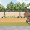vidaXL Hochbeet Hellbraun 485 x 50 x 68 cm Verzinkter Stahl Produktbild-Vorschau 4