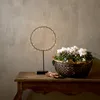 LED Kranz NIKE - stehend - 50 warmweiße LED - H: 43cm - Timer - Batteriebetrieb - schwarz Produktbild-Vorschau