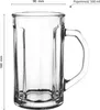 Kufle do piwa GLASMARK zestaw 6szt ciężki i solidny 500ml Podgląd zdjęcia produktu 2