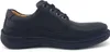 A side view of a black leather shoe. Anteprima dell’immagine prodotto