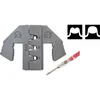 TOOLCRAFT PLE-0K3 Crimp-Einsätze Geeignet für Stecker: Produktbild-Vorschau 2