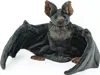 Kuscheltier Fledermaus groß mit Band schwarz 73 cm Produktbild-Vorschau 4