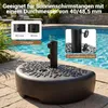 COSTWAY Podstawa parasola półokrągła, 17 l/25 kg, można Podgląd zdjęcia produktu 4