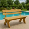 TPFGarden GARTENBANK Drieburg 3-Sitzer 150cm aus Kiefer Produktbild-Vorschau 5