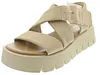 Marco Tozzi  Damenschuhe Sandalen Hoch Sandale Beige Productafbeelding-voorbeeld 8
