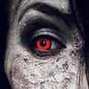 Kontaktlinsen Angelic Red 3 Monate, Halloween Zombie Vampir Produktbild-Vorschau 2