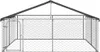 vidaXL Buda zewnętrzna dla psa z dachem 300x300x150 cm Podgląd zdjęcia produktu 10