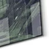 DEQORI Glasbild Echtglas 90x60 cm 'Waldweg zum Mond' Produktbild-Vorschau 5