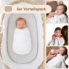 5er Set Spucktücher, 100% Baumwolle, 120x120 cm, weiß Produktbild-Vorschau 3