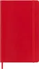 Moleskine Scarlet Red Large Plain Notebook Soft Voir les images du produit 6