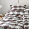 Elegante Flanell Bettwäsche Westminster 2666-1 Kariert Rot Produktbild-Vorschau 6