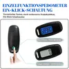 Schrittzähler USB wiederaufladbar mit LCD Display & Produktbild-Vorschau 7