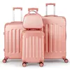 Ensemble de valises rigides ABS, 4 pièces, tailles Voir les images du produit 1