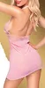Rosa Dolce e Piccante Babydoll-L/XL Anteprima dell’immagine prodotto 2