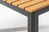 Outdoor Garten Tisch ORLANDO LOUNGE 60cm schwarz wetterfest Produktbild-Vorschau 4