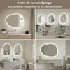 S'AFIELINA 60×45 cm Lustro asymetryczne LED - Lustro Podgląd zdjęcia produktu 10