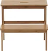 Stołek HWC-B87, stołek drewniany, bambusowy 43x47x38cm Podgląd zdjęcia produktu 2