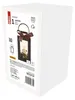 LED Deko – Weihnachtslaterne mit Kerze, schwarz, 20 cm, 3x AAA, Innen, Vintage Produktbild-Vorschau
