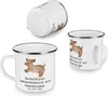 Mr. & Mrs. Panda Emaille Tasse Kurzhaardackel Dackelblick - Produktbild-Vorschau 4
