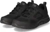 A pair of black Skechers athletic shoes are shown against a white background. Anteprima dell’immagine prodotto