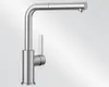 A close-up studio shot of a modern kitchen faucet. Produktbild-Vorschau