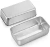 Brotbackform 2er-Set, Edelstahl Rechteckig Toastbrot Produktbild-Vorschau 1