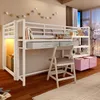 Łóżko piętrowe 90 x 200 cm z biurkiem, półkami, szufladami Podgląd zdjęcia produktu 2