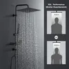 JOHO Regendusche Duschsystem mit Ablage, Edelstahl Duschset Produktbild-Vorschau 2