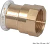 Geberit GE Mapress, rame, raccordo, d22 mm x Rp3/4, 1 pz. Anteprima dell’immagine prodotto 8