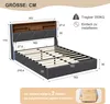 UnboxG letto imbottito 160x200cm con funzione di ricarica Anteprima dell’immagine prodotto 7