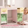 AIYAPLAY Schminktisch Kinder, 2 in 1 Kinderschminktisch Produktbild-Vorschau 7