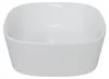 HAGO24 Waschbecken Keramik 605x380x140mm abgerundete Ecken Produktbild-Vorschau 5