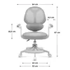 Seggiolino regolabile Mark Adler Junior 4.5 Grey Anteprima dell’immagine prodotto 4