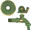 Nostalgie Auslaufventil Schnecke 1/2 Zoll patiniertes Produktbild-Vorschau 2