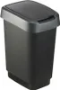 Rotho Abfalleimer 10 L Twist - Swingeimer 24,8 x 18,1 x Produktbild-Vorschau 1