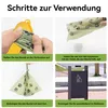 Hundekotbeutel 23x33 cm, 300 Stück, mit Spender, Produktbild-Vorschau 6