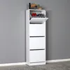 Skye Decor, SHC- SHCADR, Weiß, Schuhschränke, 157x51x26 cm, Produktbild-Vorschau 2