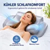 Nackenstützkissen Memory Foam, ergonomisch, kühlender Produktbild-Vorschau 3