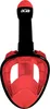 Aga Celoobličajová maska na šnorchlovanie S/M Black/Red Náhľad obrázku produktu 6